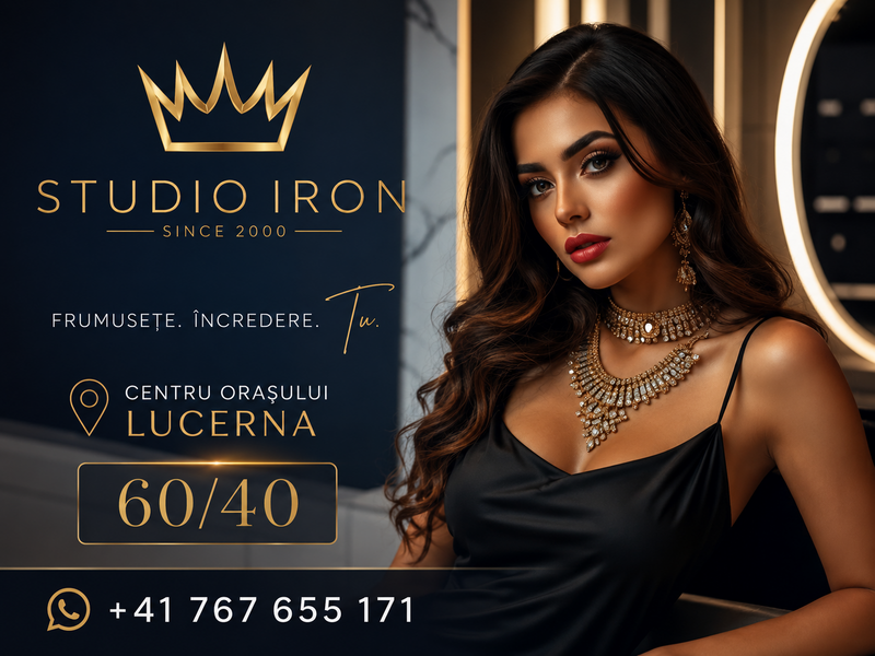 Studio Iron Elvetia, penthouse in inima orasului Luzern